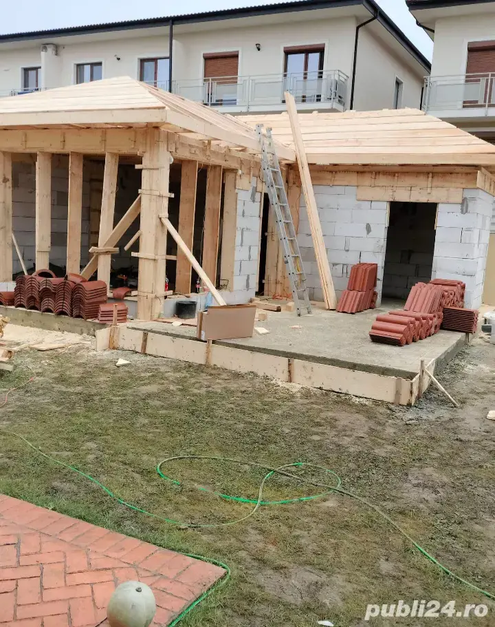 Echipa de meseriasi in acoperisuri,pavaje,garduri