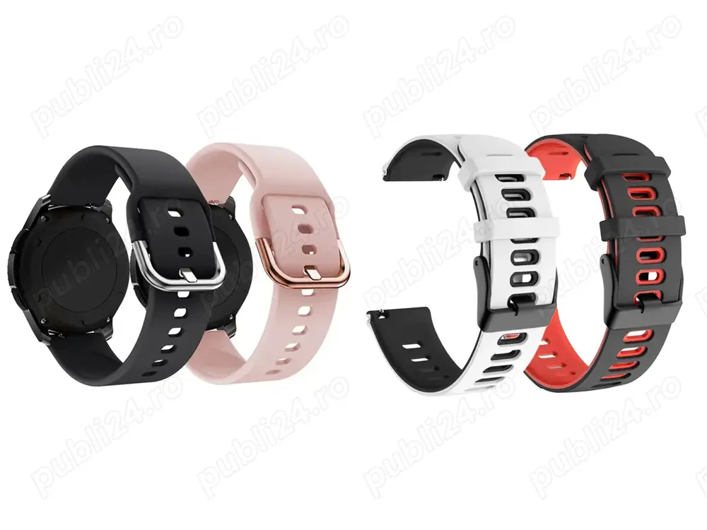 Diverse modele quick release 22 mm sau 20mm curea ceas silicon