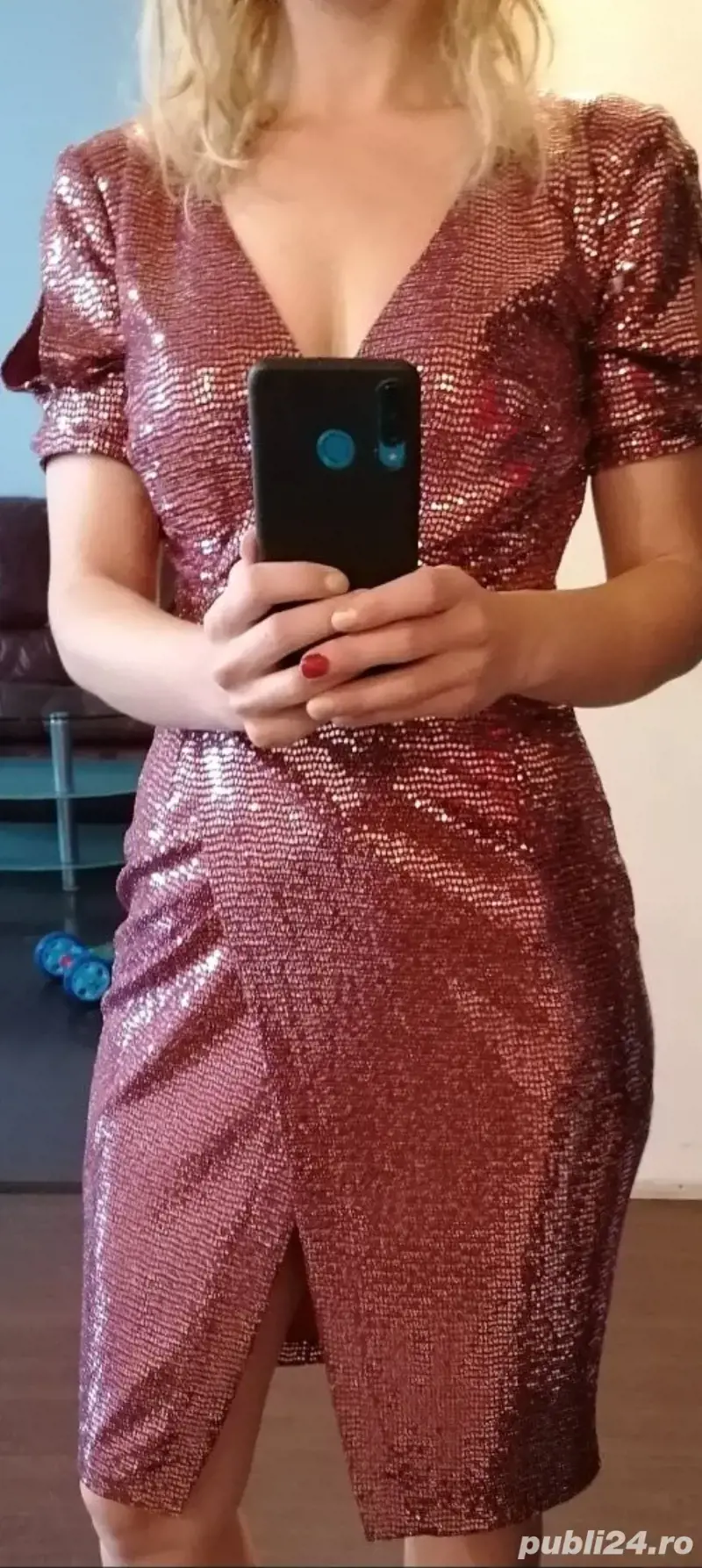 Rochie salopeta S paiete 