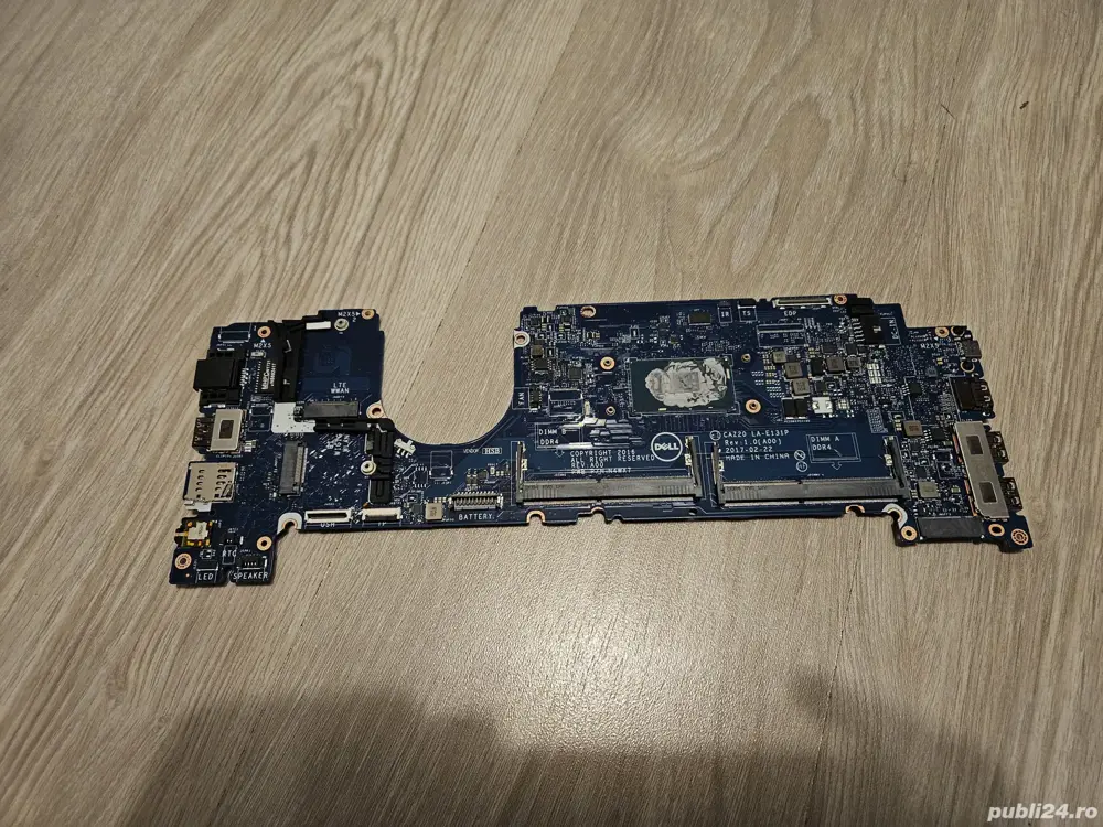 Placa de baza laptop Dell 7480 i5-7300u defecta. 