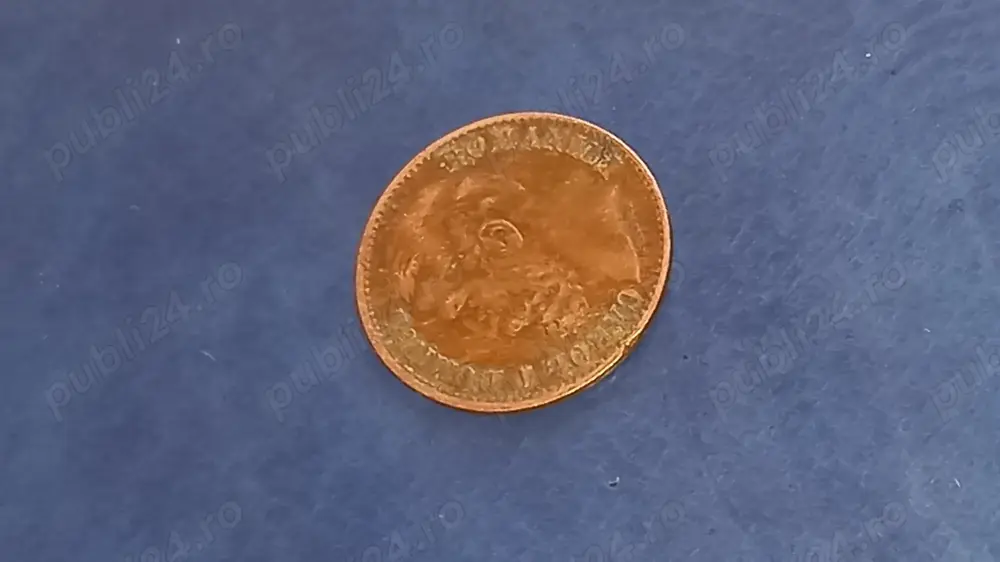 Van 2 monede vechi de colectie romanesti:5 bani 1884 și 2 bani 1880