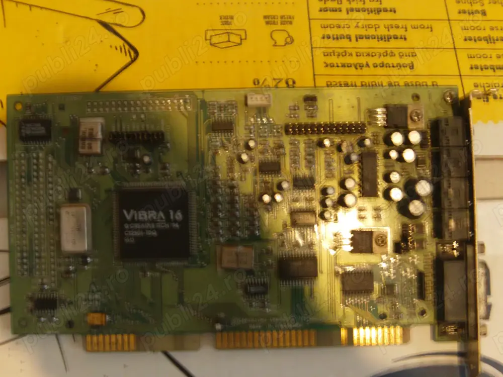placa de sunet pe slot ISA Creative model CT2260