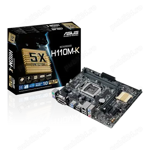 placa de baza soket  1151 si procesor  i5  6500+ memorie  8gb -  325  l