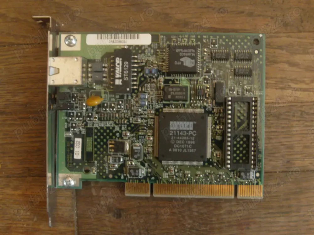 placa retea profesionala slot PCI DEC alpha 10 100Mb s Digital Corporation