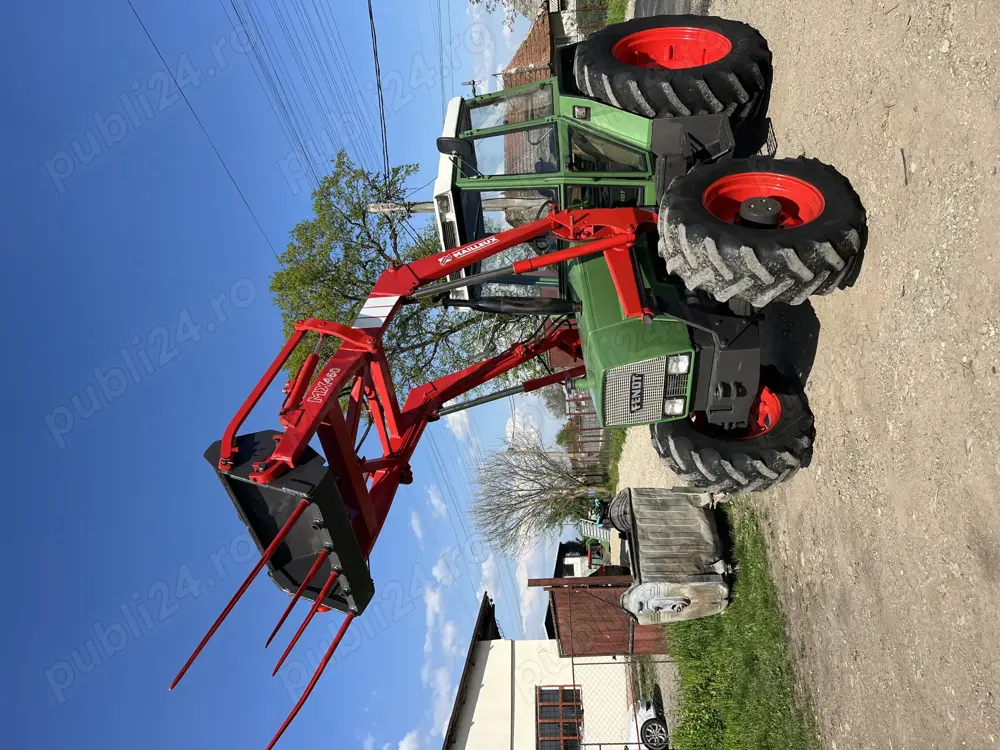 Vând sau schimb tractor Fendt 305LSA cu încărcător frontal