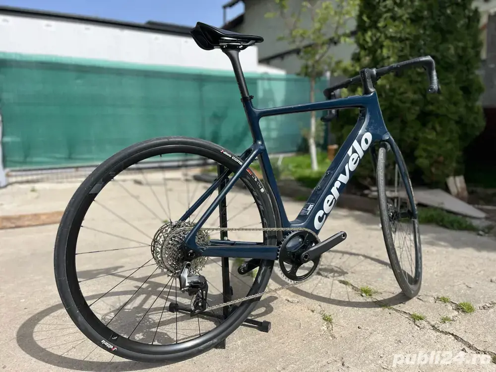 cursiera gravel electric carbon marime L, nou