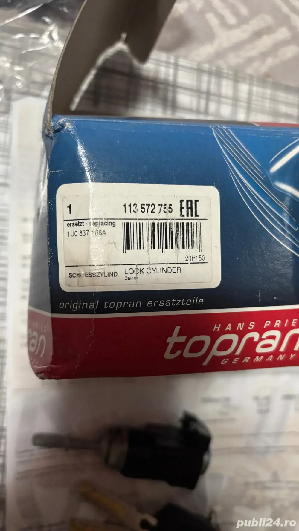 Butuc inchizator auto/ masina