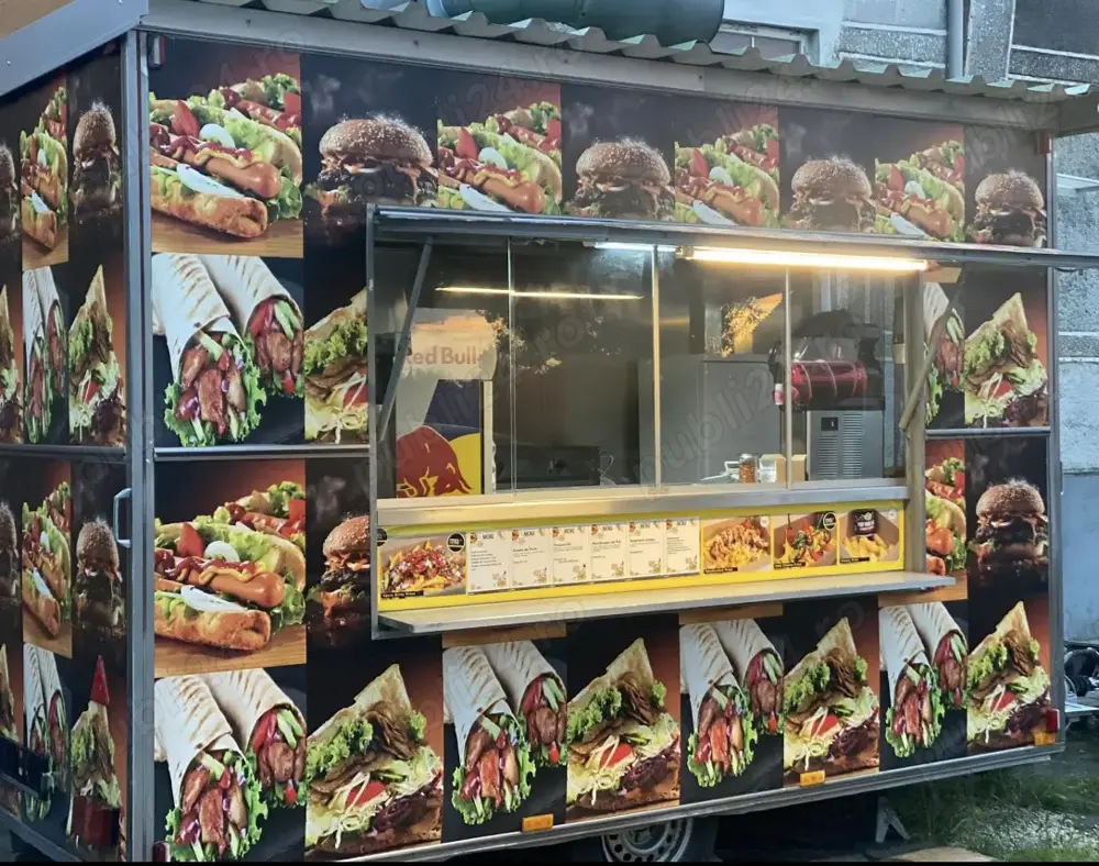 VÂND  ÎNCHIRIEZ rulota fast food complet echipata 