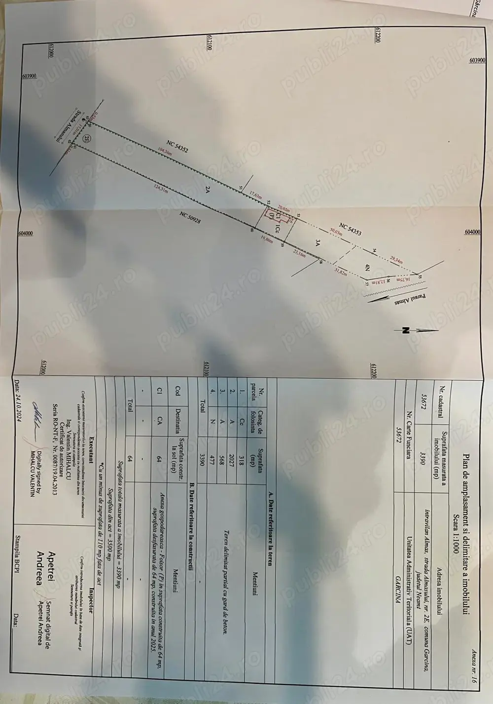 Teren Almas - oaza de liniste