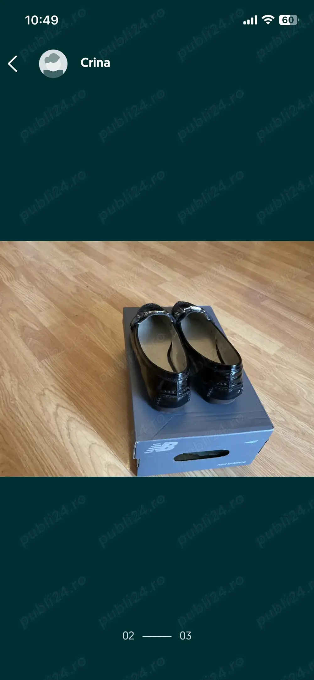 DEBENHAMS PORFOLIO pantofi dama, stil mocasin piele naturala lacuita, cu platforma