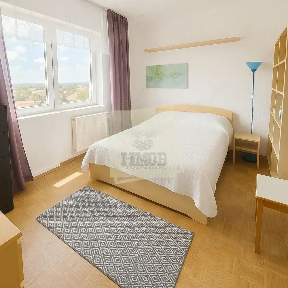 Apartament 3 camere 2 bai cu balcon in zona Terezian
