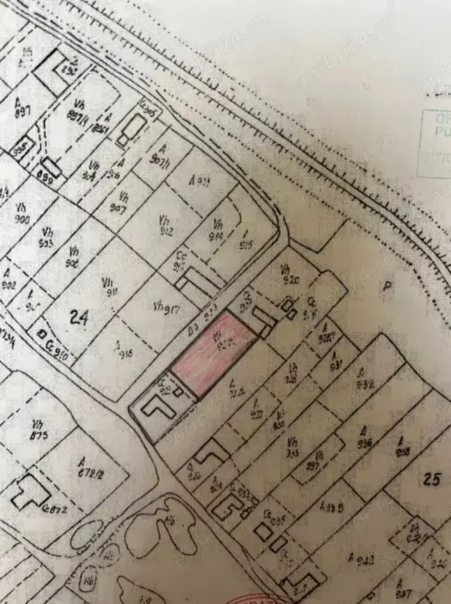 Teren intravilan 1100 mp, IC Bratianu