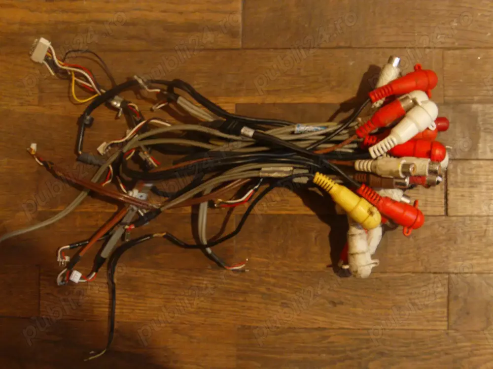 set mufe audio RCA casetofon cd player auto