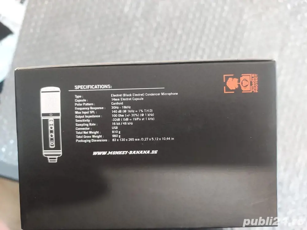 Microfon Podcast Monkey Banana Mico