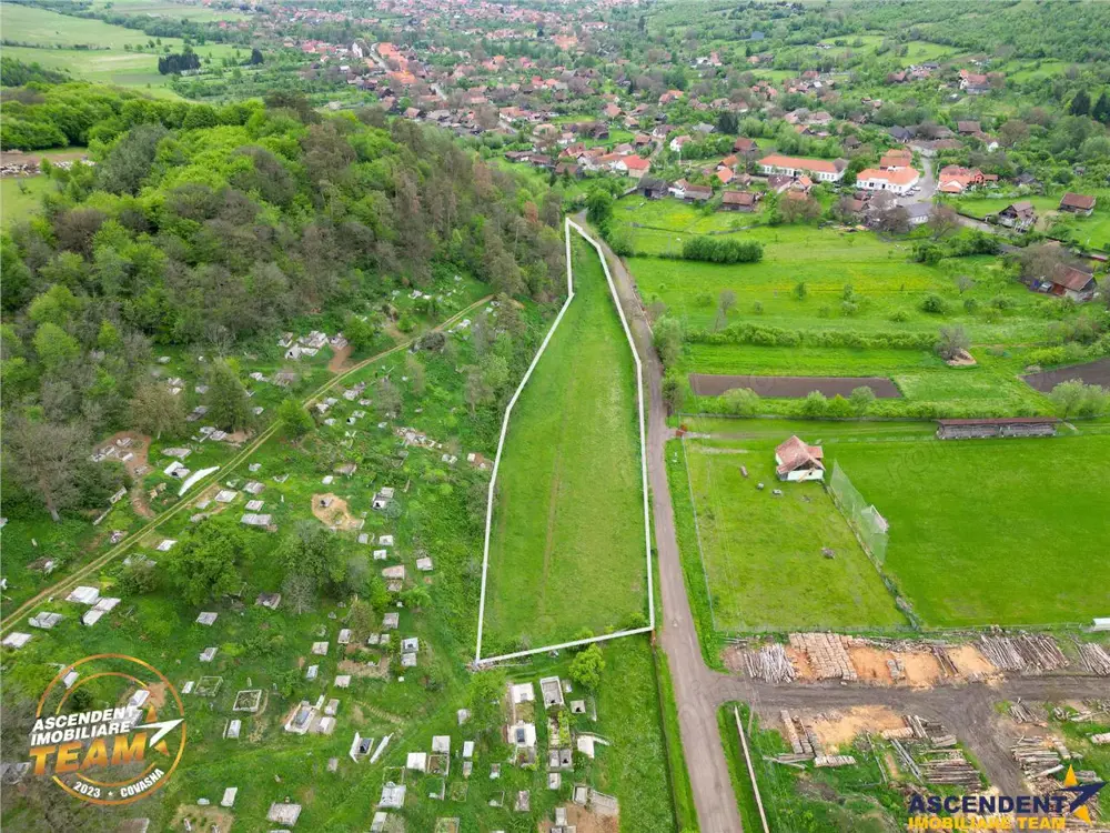 FILM! Teren intravilan,  6.500 mp, Papauti, Covasna