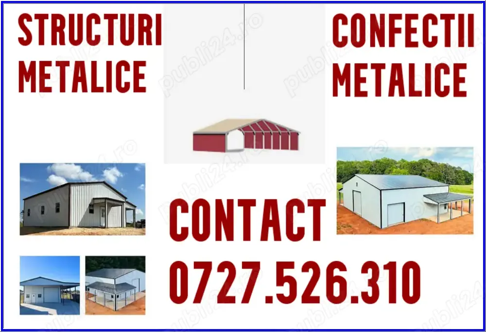 Atelier Confectii metalice, Structuri metalice, Sudura in Breaza PH