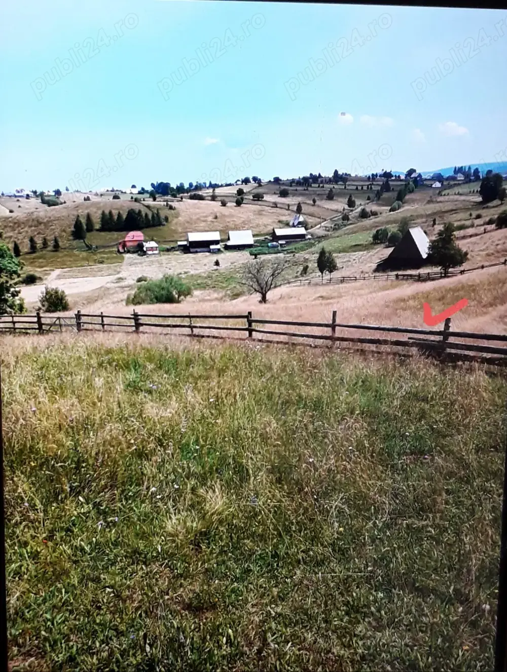 Vând teren in Maguri, jud. Cluj, ideal ptr cabana