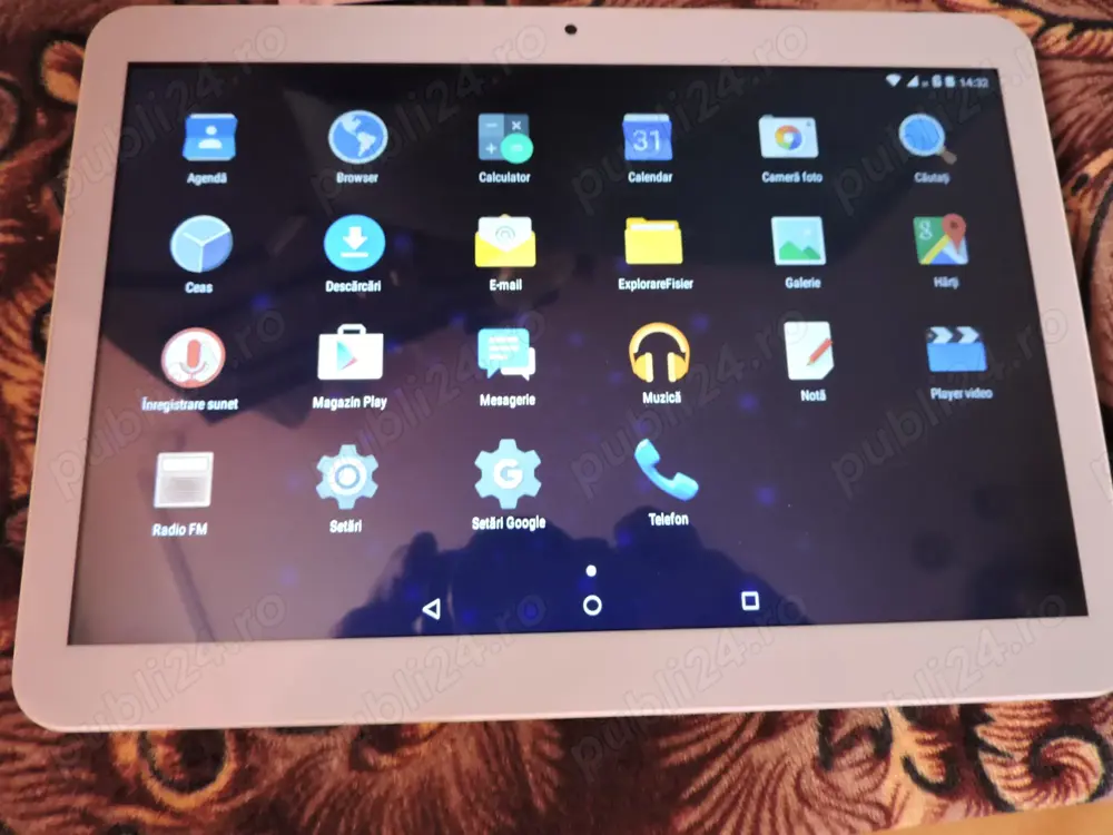 Tableta brigmton 10"ptr. piese