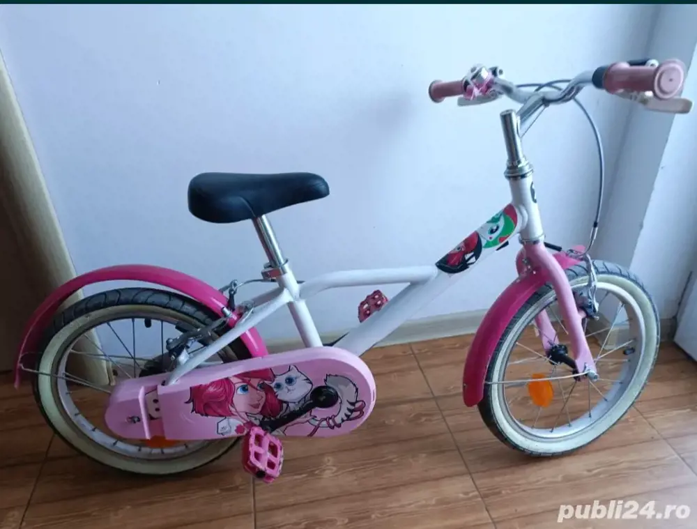 Bicicleta 16" Decathlon fetite