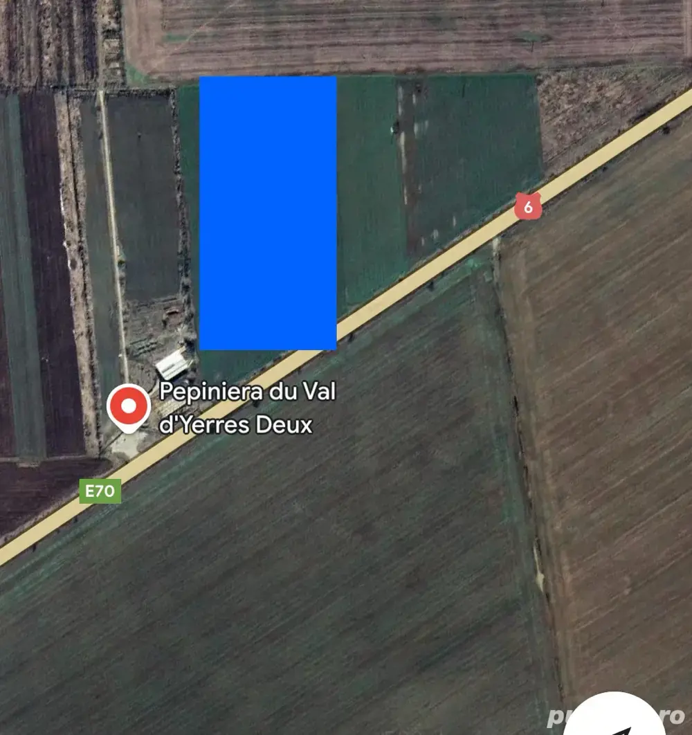 Teren  de Vanzare DN 6 Bragadiru Pepiniera du Val d'Yerres Deux 