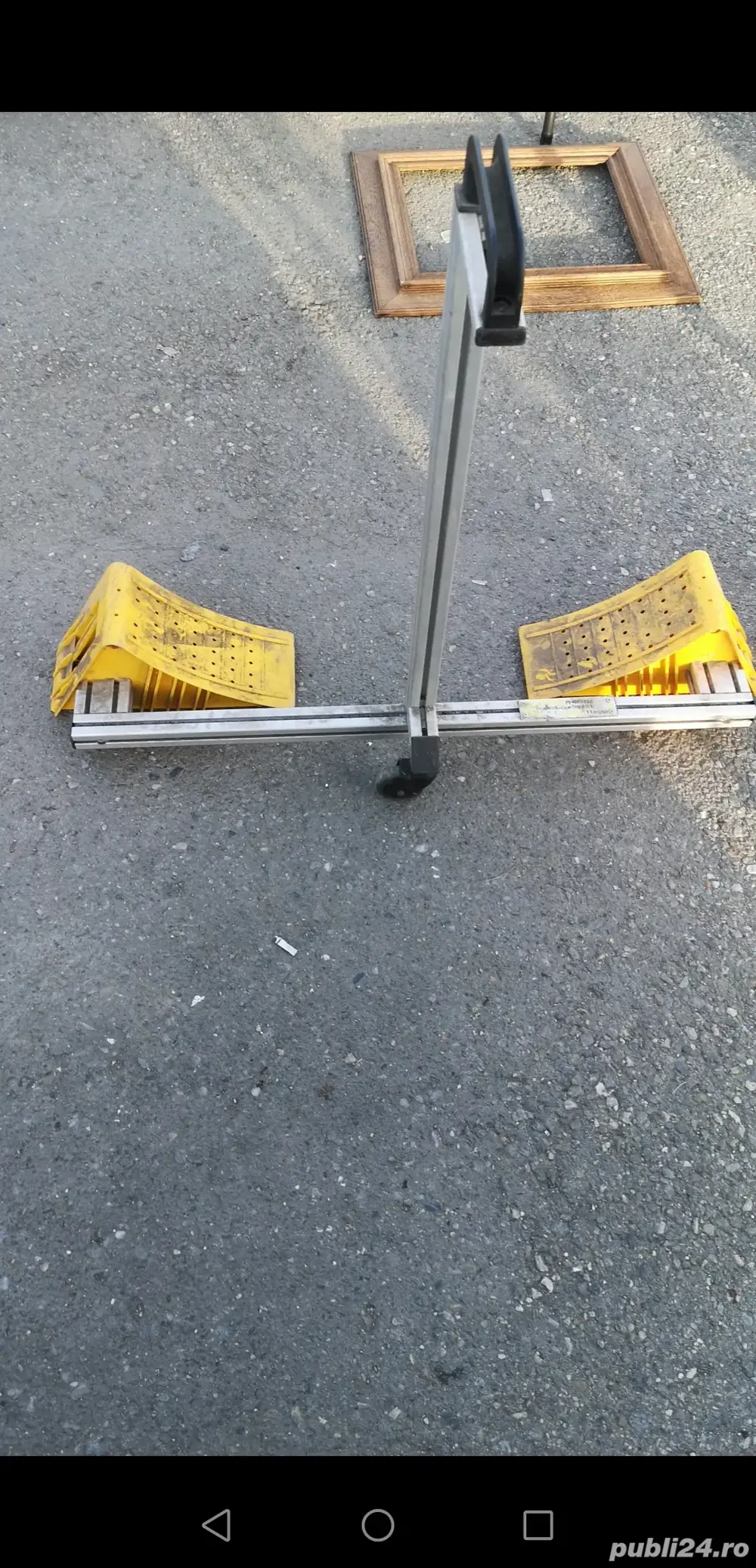 Cale de blocat roti, cala