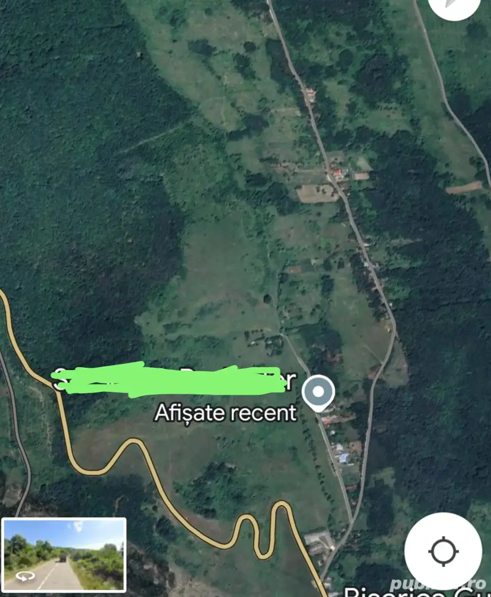 vând teren și casă 
