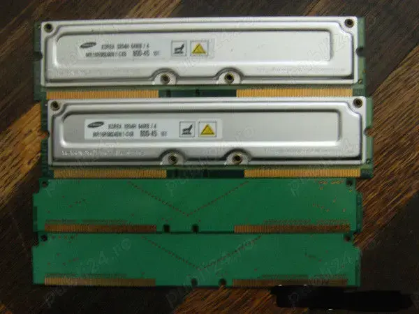 kit memorii RAMBUS intel complet 2x256MB