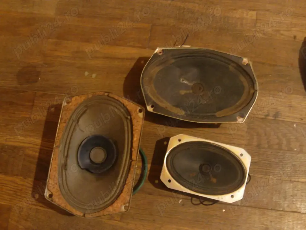 lot difuzoare tv romanesc radio casetofon audio aiwa japan restaurari colectie diy