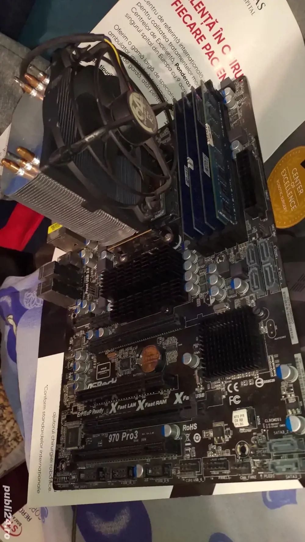 Amd Fx 6300-Cpu+MB+Rami