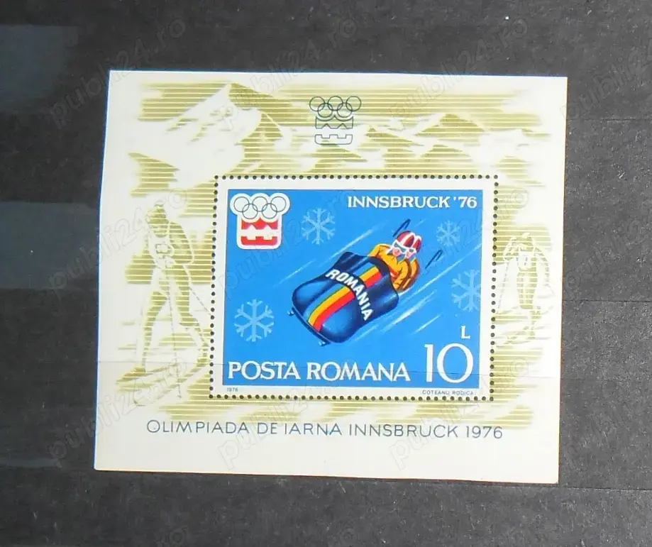 Coliță  Jocurile Olimpice de Iarnă Innsbruck  - 1976