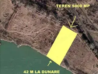 Teren cu deschidere la Dunăre- Bratul Sf. Gheorghe- Delta Dunarii