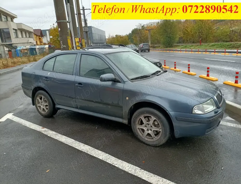 Skoda Octavia 1.9Tdi, an 2005, Euro 3, AC, 90 CP, servo, abs, unic proprietar, stare perfecta