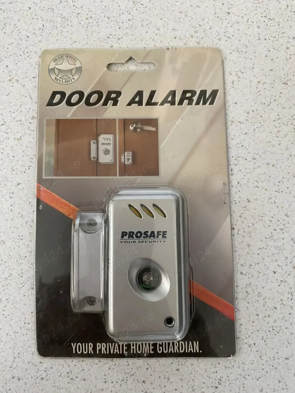 Alarmă pe uşă interior exterior