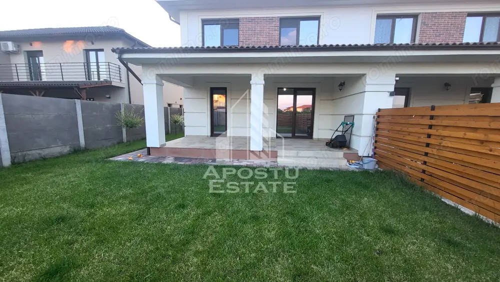 Duplex nou mediteranean,4 dormitoare,3 bai,Dumbravita