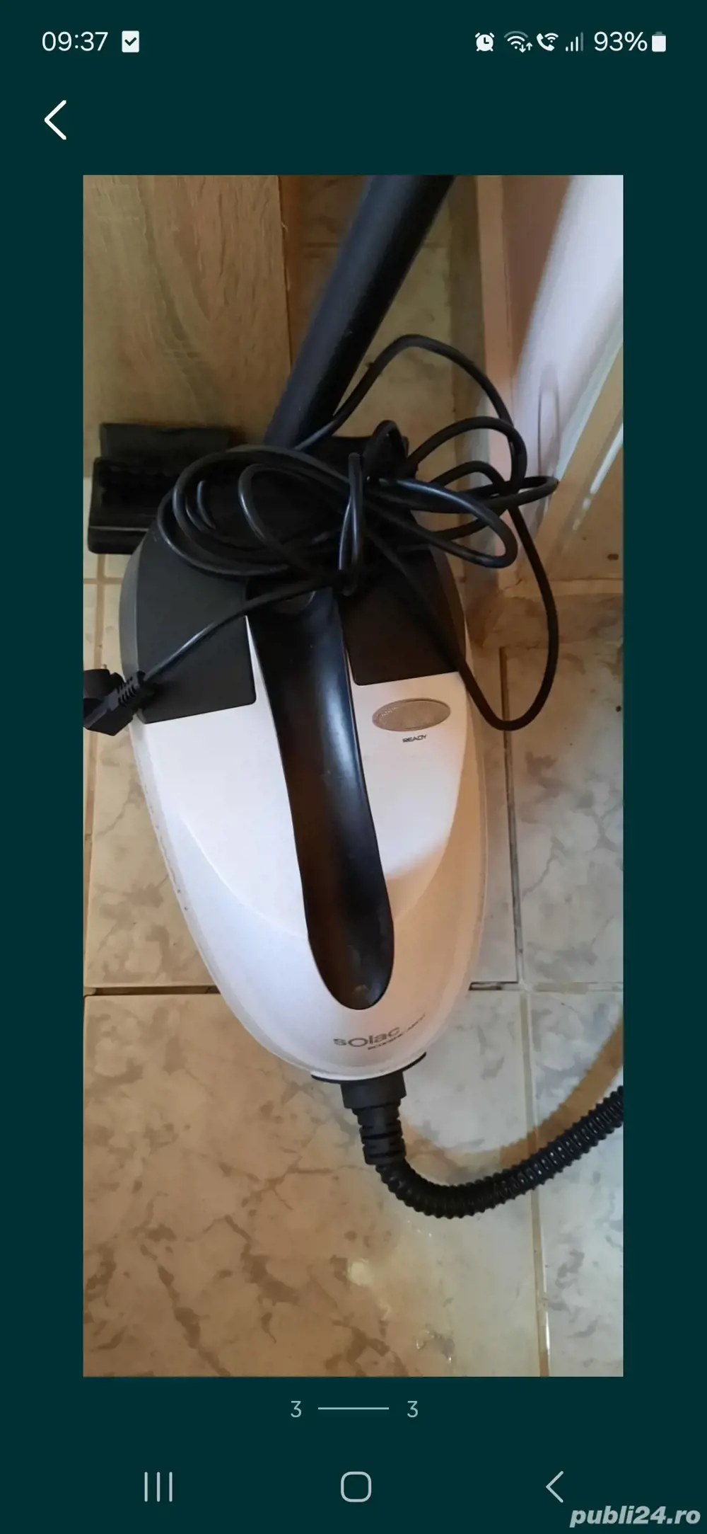 Mopcu aburi si statie de calcat