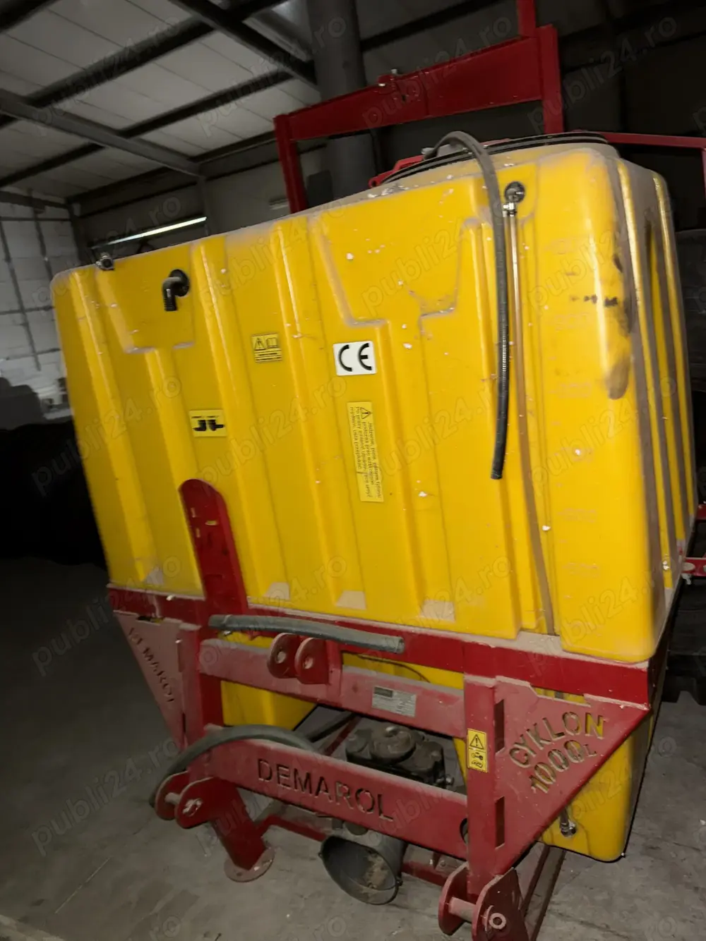 Instalatie erbicidat Demarol Cyklon 1000l 12m latime stropitor 3 duze