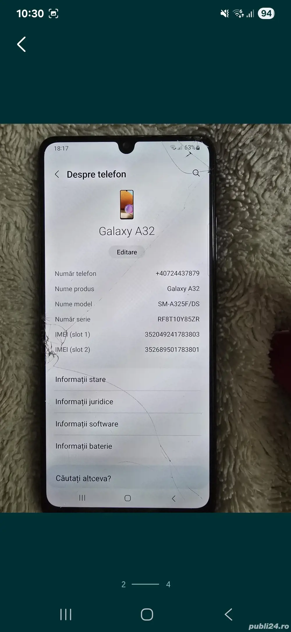 vand sau schimb samsung a32