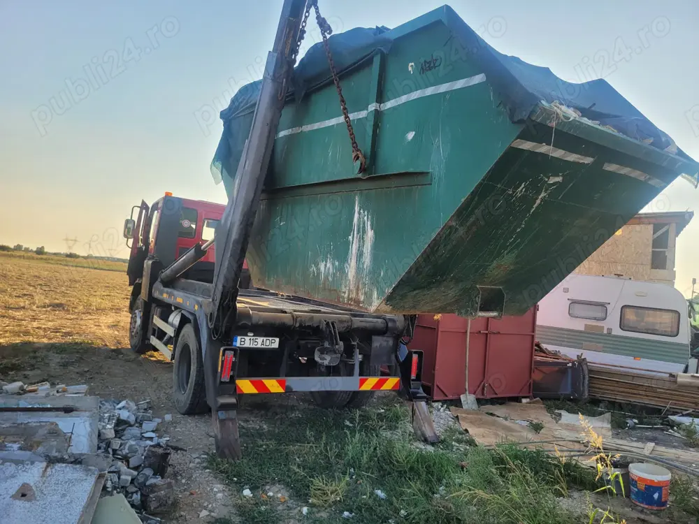 Transport moloz deseuri din constructii 