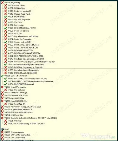 AVDI original, multiple activari pret mic. NU FVDI, VVDI sau altele
