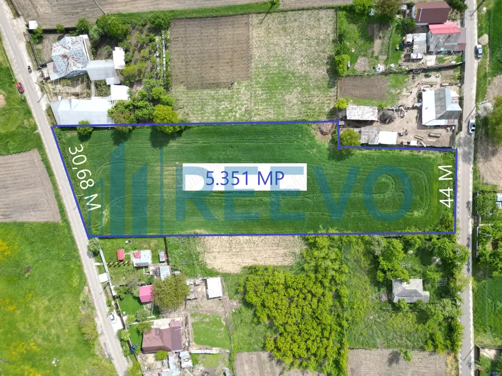 Teren de vânzare, Sat Valea Mare, Com. Roșiori, Bacău