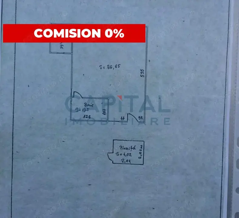 FARA COMISION! Vanzare garsoniera,  zona Spitalul Judetean, Ultracentral, 