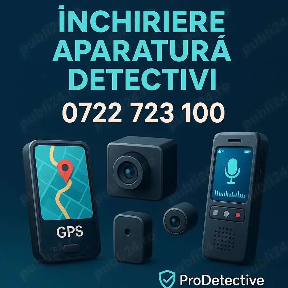 Pro Detective Agency - inchiriere aparatura detectivi particulari 