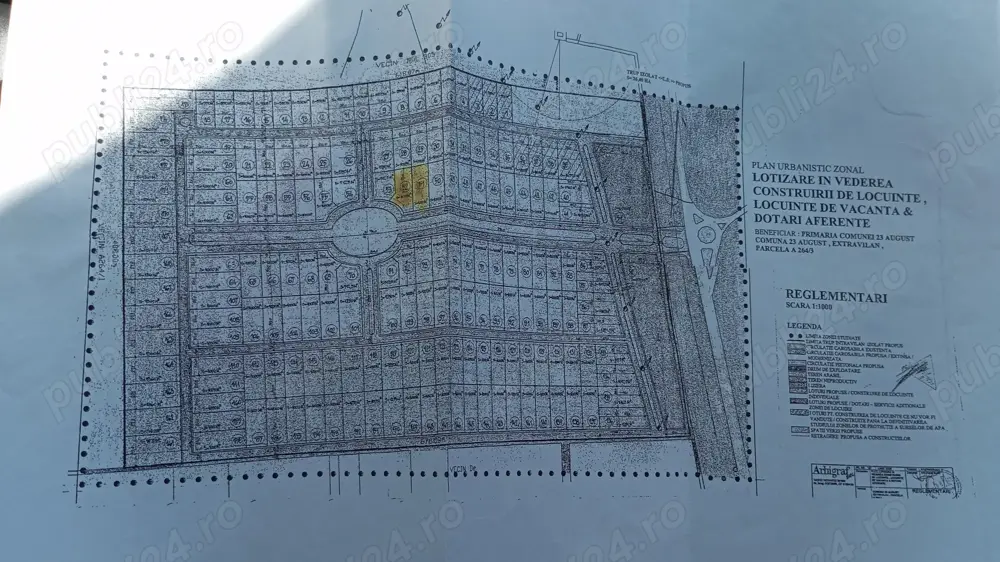 Teren intravilan de vanzare