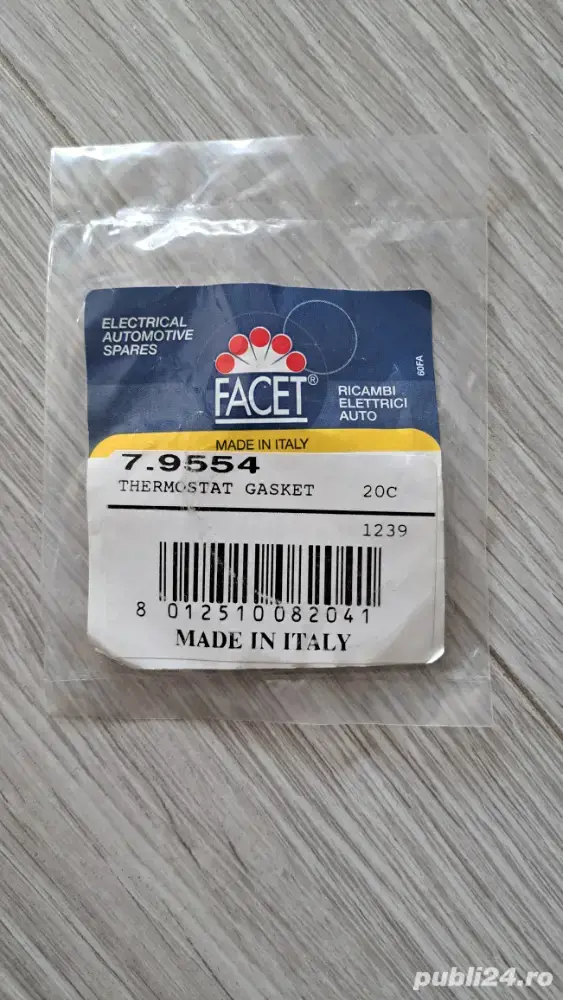 Garnitura termostat FACET 7.9554 Aveo, Kalos