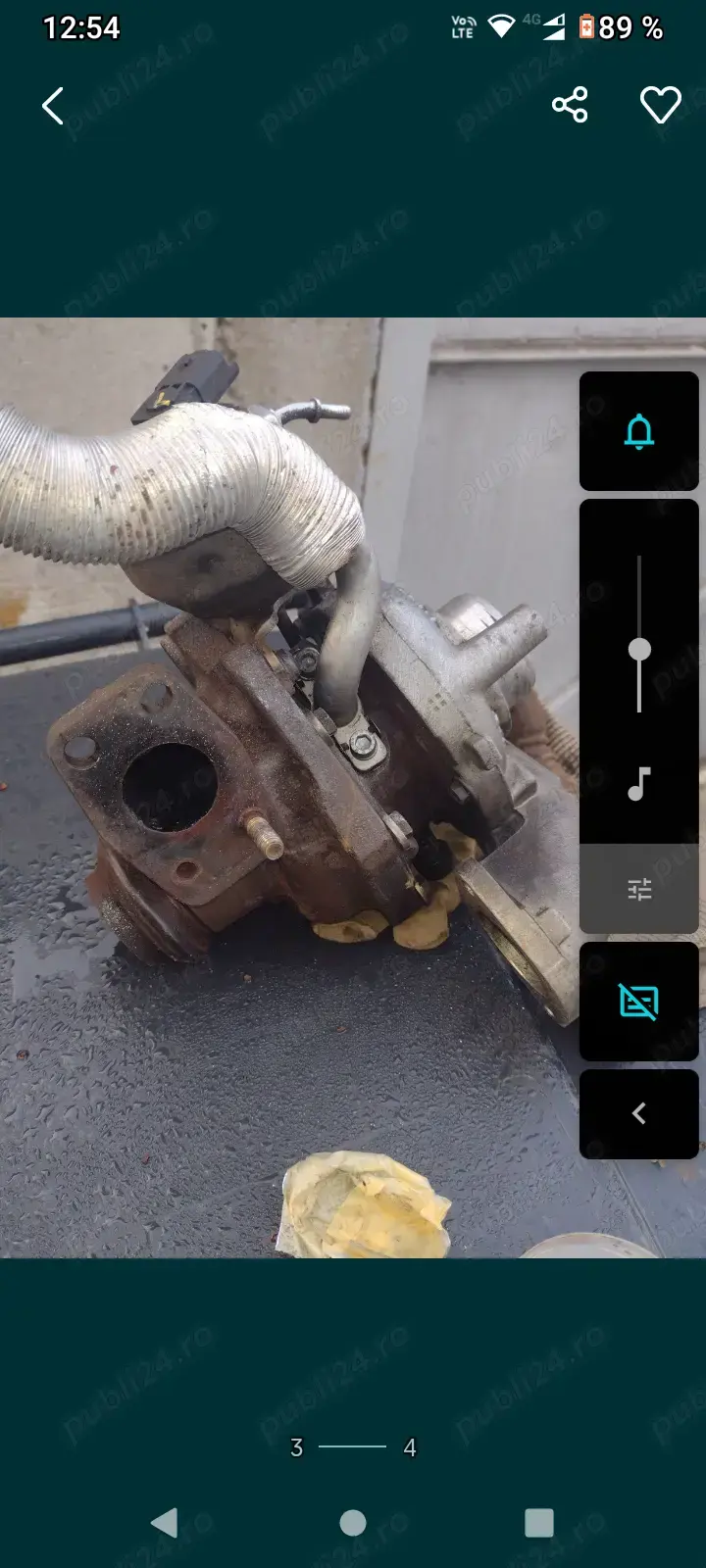 Turbina Ford 1.6 ecotec