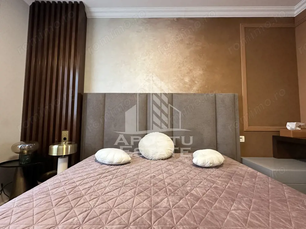 Penthouse 4 camere de vanzare, 2 bai complet mobilat si utilat - Giroc