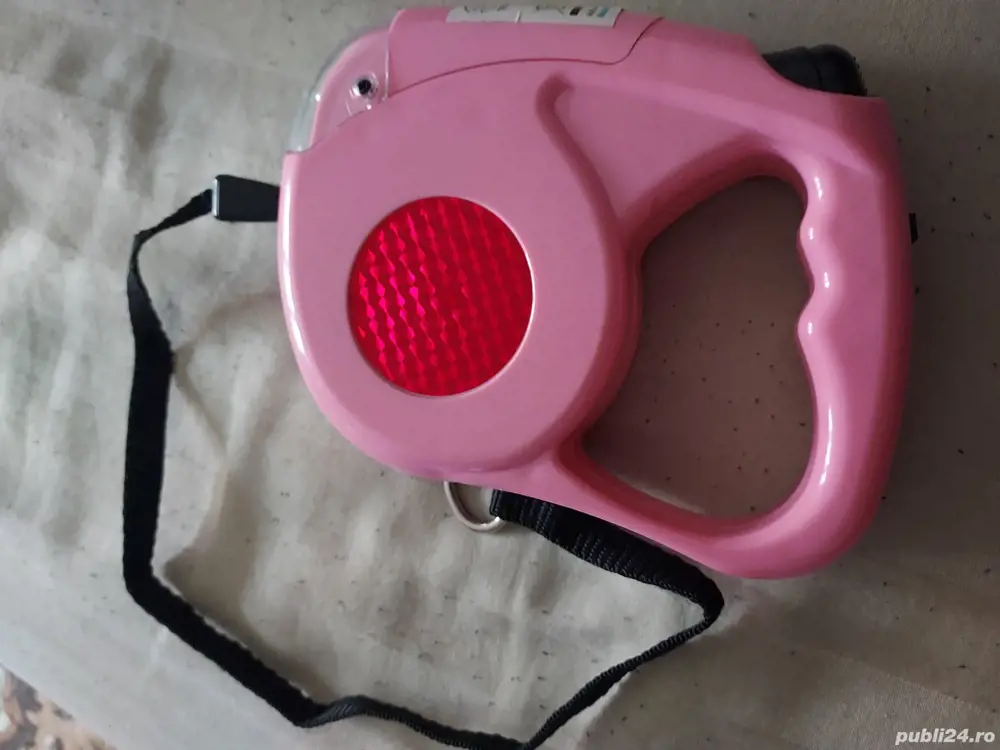 lesă câini cu lanternă nouă 