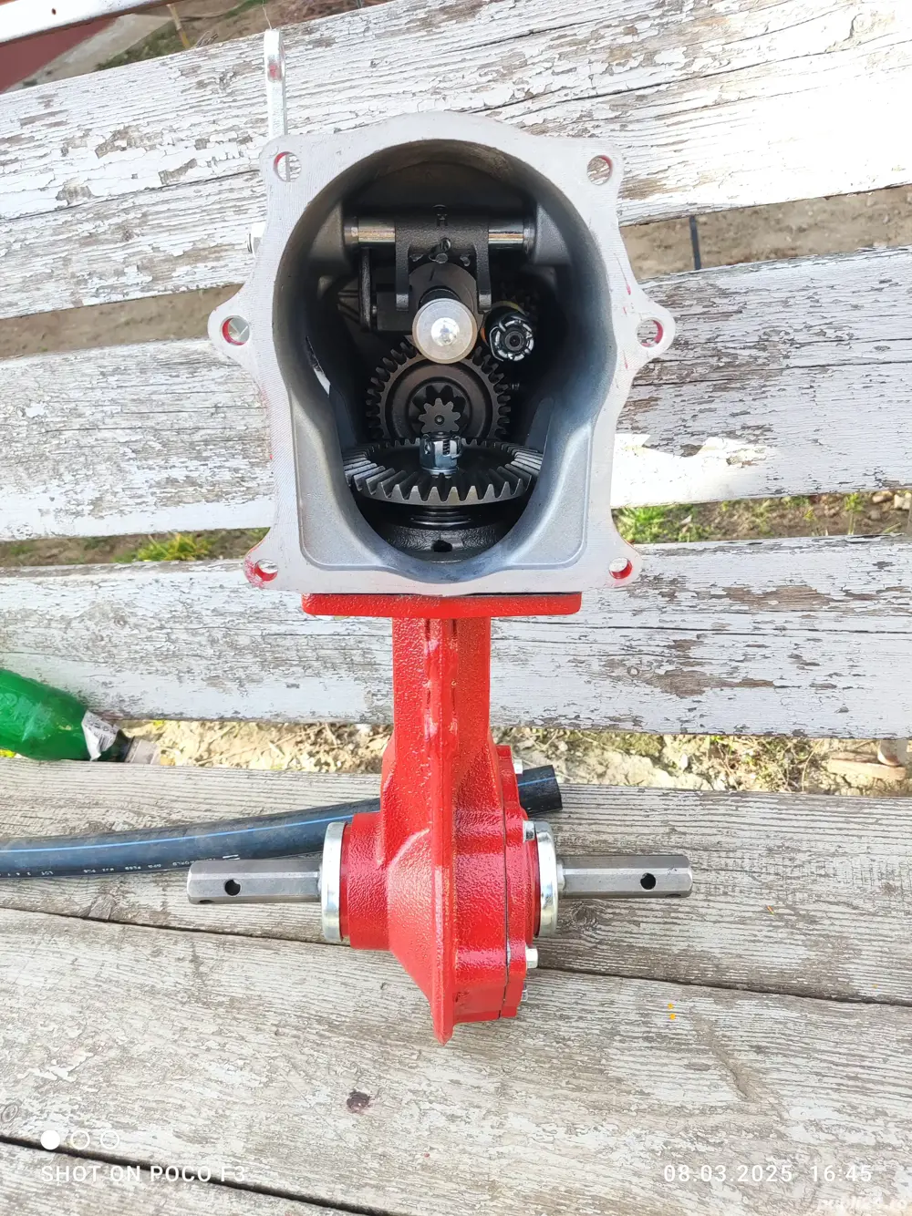 Transmisie motosapa-motocultor 