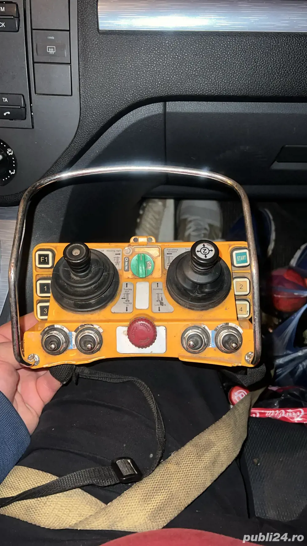 telecomanda macara turn