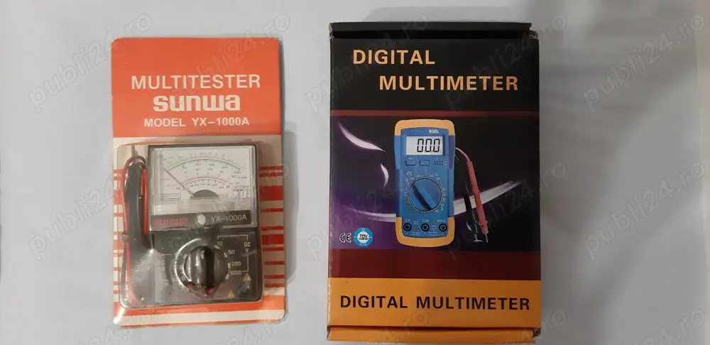 2 Multimetre in stare foarte buna